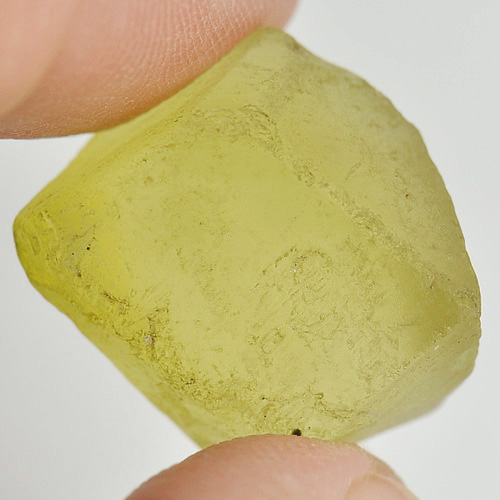 Unheated 34.46 Ct. Natural Gemstone Yellow Quartz Rough From Brazil