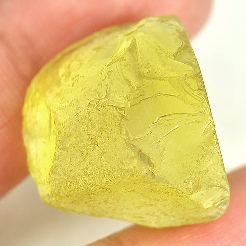 Unheated 42.00 Ct. Natural Yellow Quartz Rough Gemstone