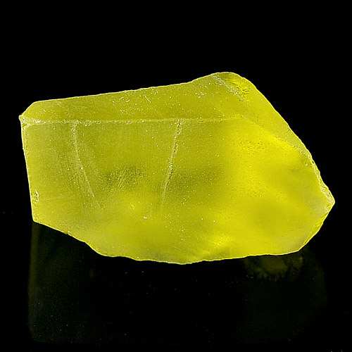 Unheated 43.37 Ct. Natural Yellow Quartz Rough Gemstone
