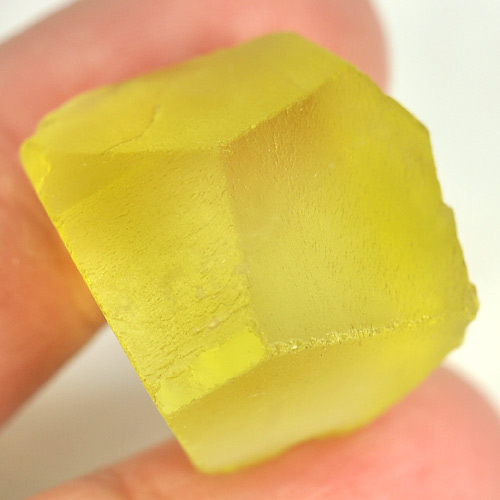 Unheated 92.45 Ct. Natural Yellow Quartz Rough Gemstone
