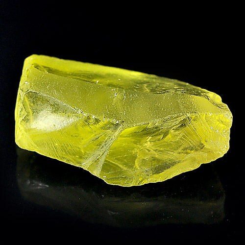 Unheated 62.74 Ct. Natural Gemstone Yellow Quartz Rough From Brazil