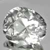 131.29 Ct. Natural White Quartz Gemstone Pear Shape Unheated