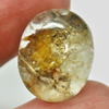 17.24 Ct. Natural Gemstone Moss Quartz Oval Cabochon 18.5 x 14.8 Mm. Unheated 17.24 Ct. Natural Gemstone Moss Quartz Oval Cabochon 18.5 x 14.8 Mm. Unheated