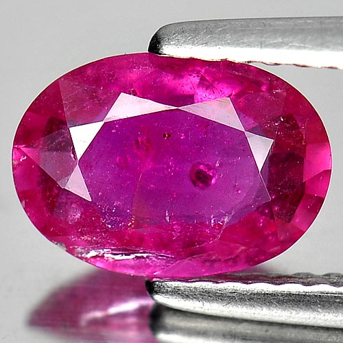 1.57 Ct. Alluring Oval Natural Gem Purplish Pink Ruby Mozambique