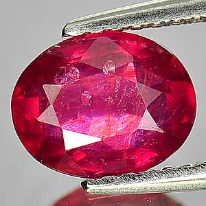 1.57 Ct. Matey Oval Shape Natural Gemstone Red Ruby