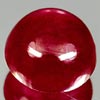 2.27 Ct. 6.9 Mm. Round Cabochon Natural Blood Red Ruby