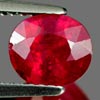Purplish Red Ruby 1.92 Ct. Oval 7.4 x 6.5 Mm. Natural Gemstone From Madagascar