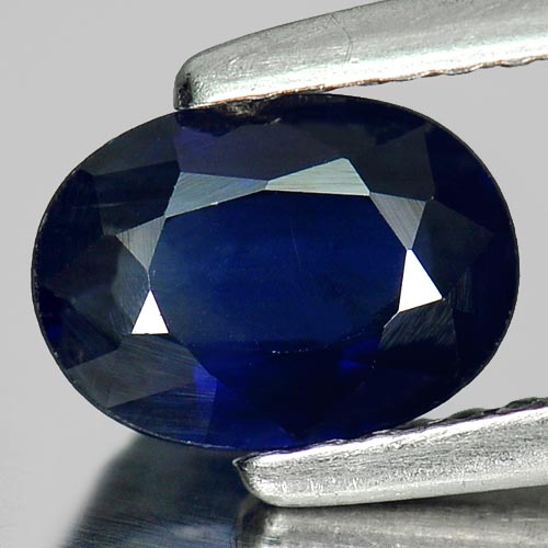 Details about   100% Natural Madagascar Dark Blue Sapphire Faceted Oval Shape Loose Gemstone 