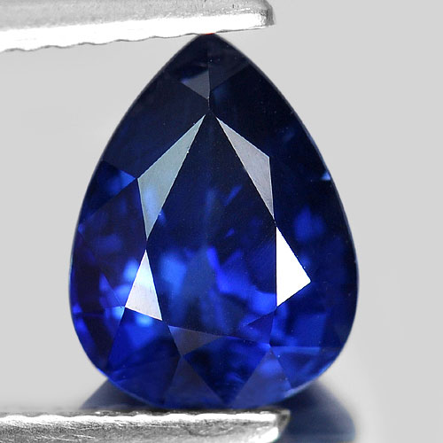 Blue Sapphire 2.38 Ct. Certified Pear Shape Natural Gemstone From Madagascar