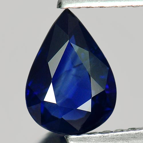 Blue Sapphire 1.30 Ct. Pear Shape Natural Gemstone From Thailand Heated Only