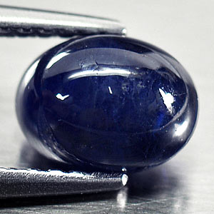 1.81 Ct. Natural Gemstone Blue Sapphire Oval Cabochon From Ceylon