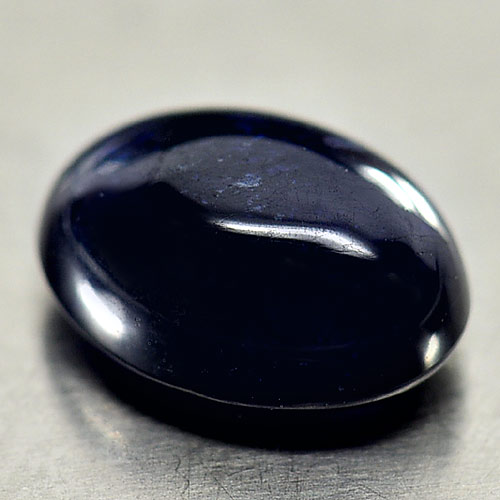 2.77 Ct. Oval Cabochon Natural Blue Sapphire Gemstone Madagascar