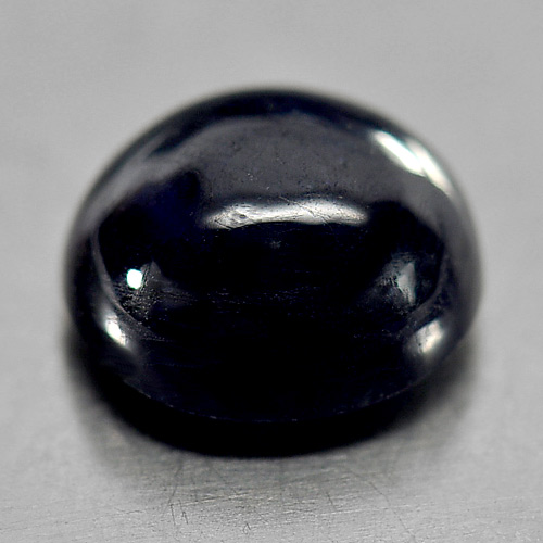3.26 Ct. Attractive Oval Cabochon Natural Blue Sapphire Gemstone