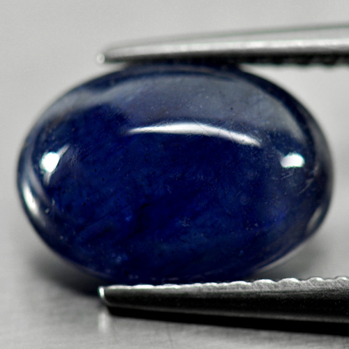 3.29 Ct. Beauty Gemstone Natural Blue Sapphire Oval Cabochon