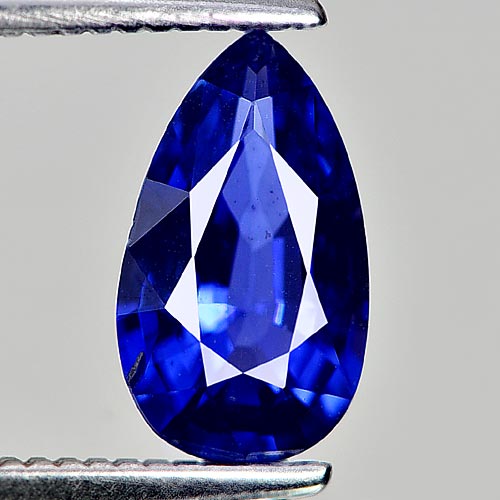 Blue Sapphire 1.16 Ct. Pear Shape 8.9 x 5.2 Mm. Natural Gemstone From Madagascar