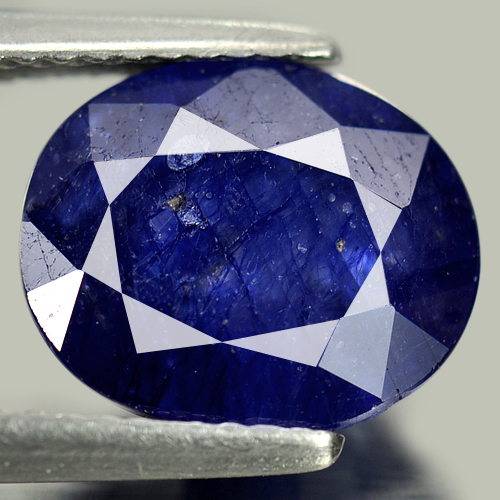 5.45 Ct. Good Color Gemstone Natural Blue Sapphire Oval Shape