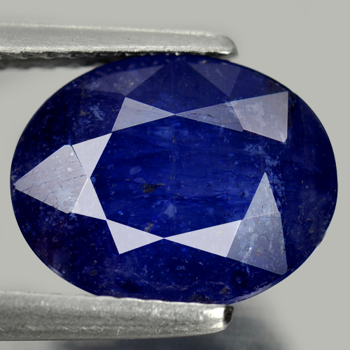 5.31 Ct. Beauty Gemstone Natural Blue Sapphire Oval Shape Madagascar