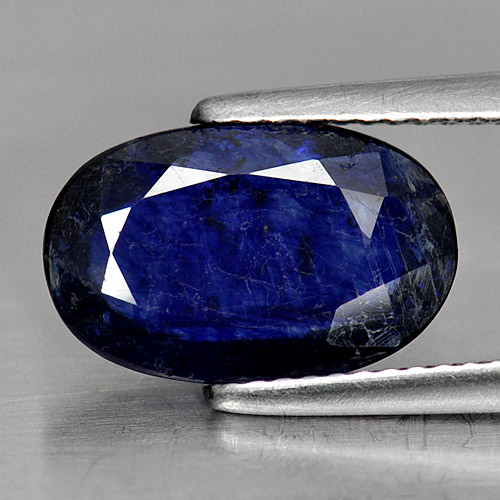 3.57 Ct. Beauty Gemstone Natural Blue Sapphire Oval Shape