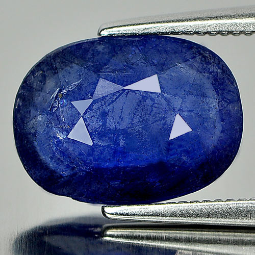 3.64 Ct. Charming Color Natural Gemstone Blue Sapphire Oval Shape