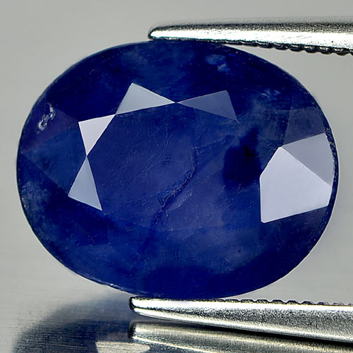 5.82 Ct. Charming Color Natural Gemstone Blue Sapphire Oval Shape