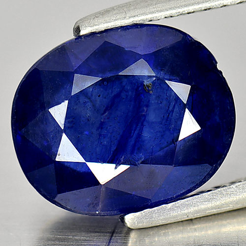 5.20 Ct. Beauty Color Natural Gemstone Blue Sapphire Oval Shape