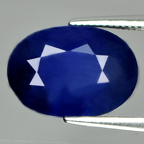 4.63 Ct. Beauty Color Natural Gemstone Blue Sapphire Oval Shape