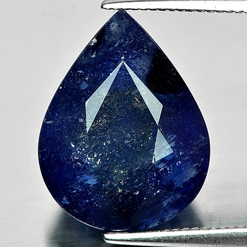 9.07 Ct. Natural Gemstone Blue Sapphire Pear Shape Madagascar