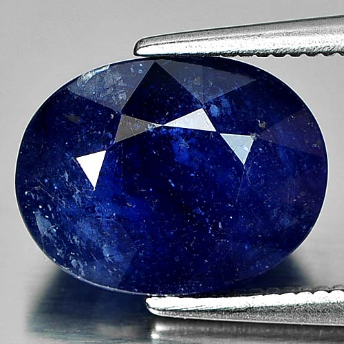 5.84 Ct. Oval Shape Natural Blue Sapphire Gemstone Madagascar