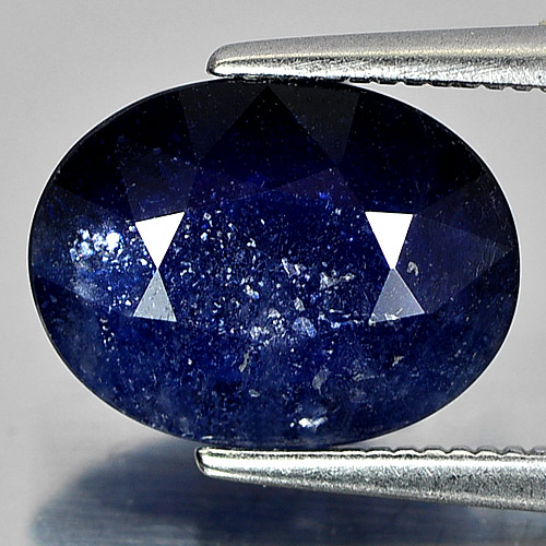 3.52 Ct. Oval Shape Natural Gemstone Deep Blue Sapphire