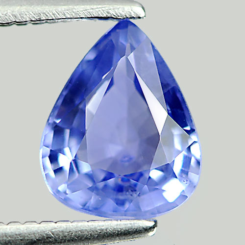 Blue Sapphire 1.25 Ct. Pear Shape 7.5 x 6.1 Mm. Natural Gem Ceylon, Sri - Lanka