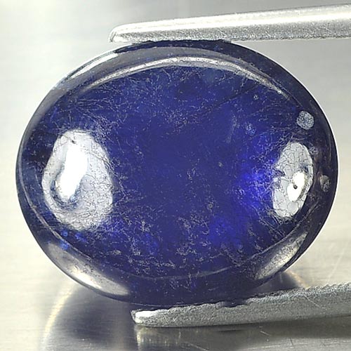 25.33 Ct. Natural Gemstone Blue Sapphire Oval Cabochon