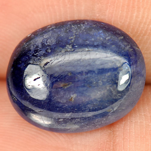 10.19 Ct. Attractive Natural Blue Sapphire Gemstone Oval Cabochon Madagascar