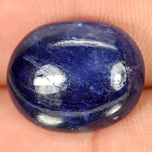 16.64 Ct. Natural Blue Sapphire Gemstone Oval Cabochon