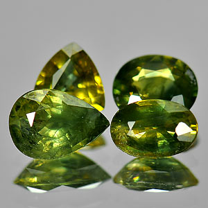 2.73 Ct. 4 Pcs. Mixed Shape Natural Party Color Sapphire Gemstones Thailand