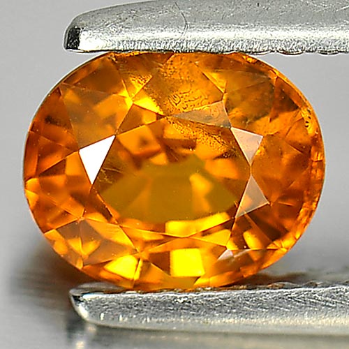 Yellow Sapphire 1.41 Ct. Oval Shape 7 x 5.8 Mm. Natural Gemstone From Thailand