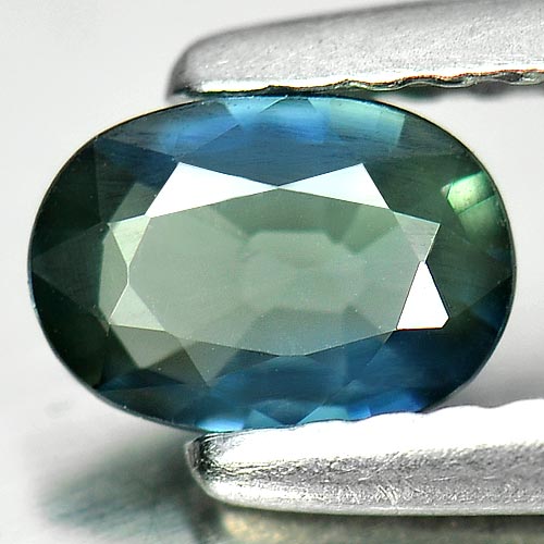 Natural Gemstone 0.49 Ct. Oval Greenish Blue Sapphire From Thailand