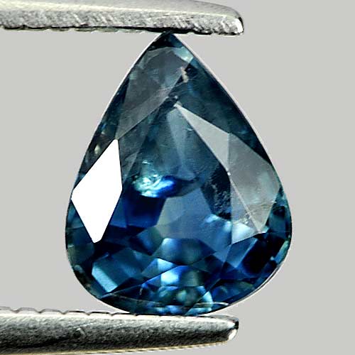 1.04 Ct. Good Natural Gemstone Blue Sapphire Pear Shape