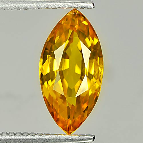 Yellow Sapphire 2.03 Ct. Marquise 10.9 x 5.6 Mm Clean Natural Ceylon Sri - Lanka