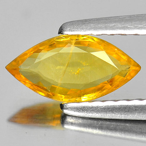0.71 Ct. Beauteous Natural Gem Yellow Sapphire Marquise Shape