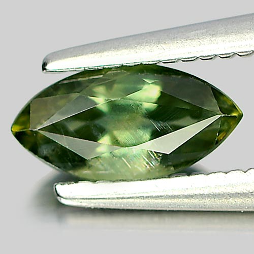 0.64 Ct. Nice Natural Gemstone Green Sapphire Marquise Shape