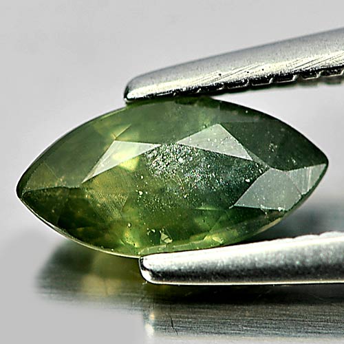 0.69 Ct. Charming Marquise Shape Natural Green Sapphire Gem