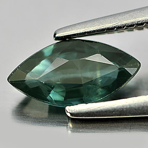 Natural Gemstone 0.69 Ct. Marquise Shape Green Sapphire Thailand