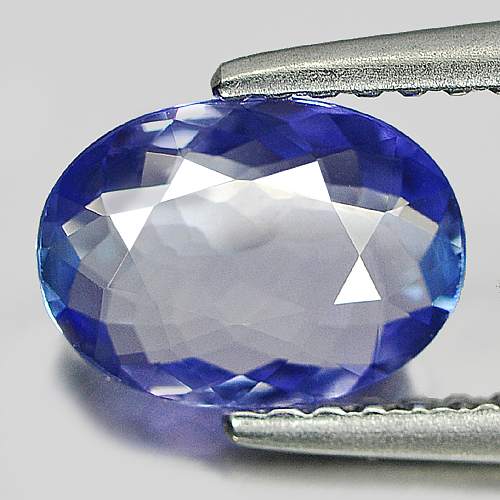 1.04Ct. Oval Shape Natural Gemstone Clean Violetish Blue Tanzanite From Tanzania