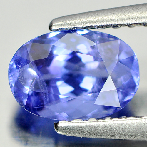 1.07 Ct. Clean Oval Shape Natural Gem Violetish Blue Tanzanite From Tanzania