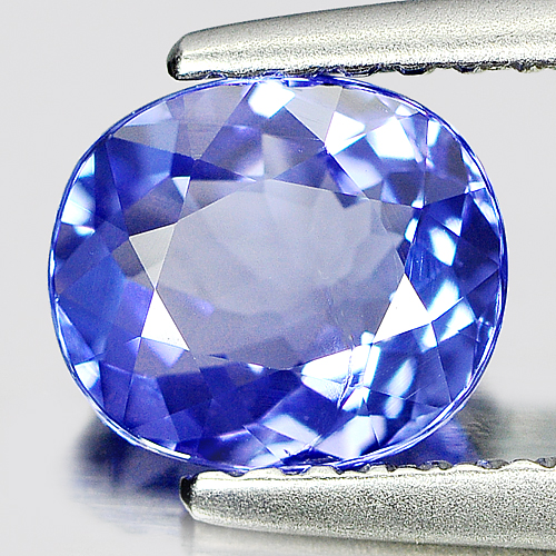 1.05 Ct. Clean Oval Shape Natural Gemstone Violetish Blue Tanzanite