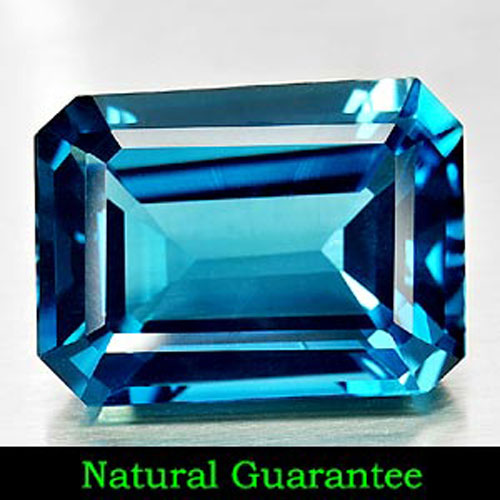 London Blue Topaz 49.87 Ct. Clean Octagon Shape 25 x 18.8 Mm. Natural Gemstone