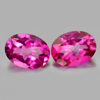 2.99 Ct. Oval Shape Natural Gemstone Clean Pink Topaz Matching Pair 2.99 Ct. Oval Shape Natural Gemstone Clean Pink Topaz Matching Pair