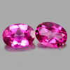 2.82 Ct. Oval Shape 8 x 6 Mm. Natural Gemstone Clean Pink Topaz Matching Pair 2.82 Ct. Oval Shape 8 x 6 Mm. Natural Gemstone Clean Pink Topaz Matching Pair