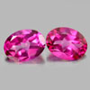 2.95 Ct. Oval Shape Matching Pair Natural Gemstone Clean Pink Topaz From Brazil 2.95 Ct. Oval Shape Matching Pair Natural Gemstone Clean Pink Topaz From Brazil