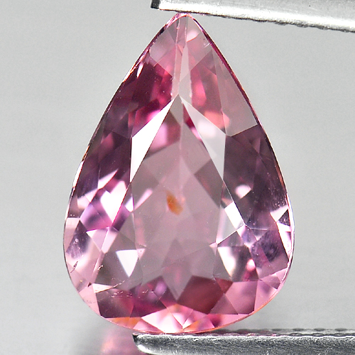 Pink Tourmaline 3.37 Ct. VVS Pear 12.9 x 9.2 x 4.9 Mm. Natural Gemstone Unheated